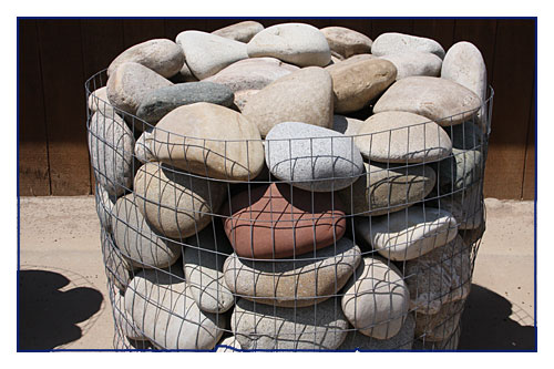 Colorado River Rock Cobble Masonry Veneer Stone Landscaping